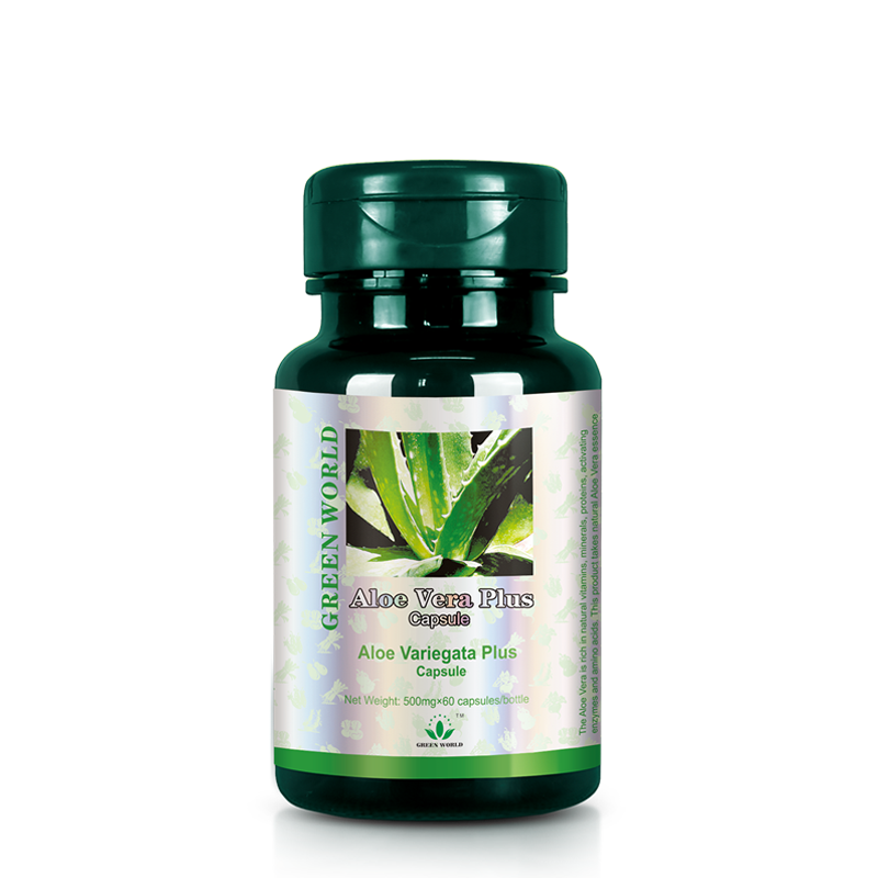 Aloe Vera Plus Capsule: Anti-Inflammatory and Bowel Support - Green World herbal health Products