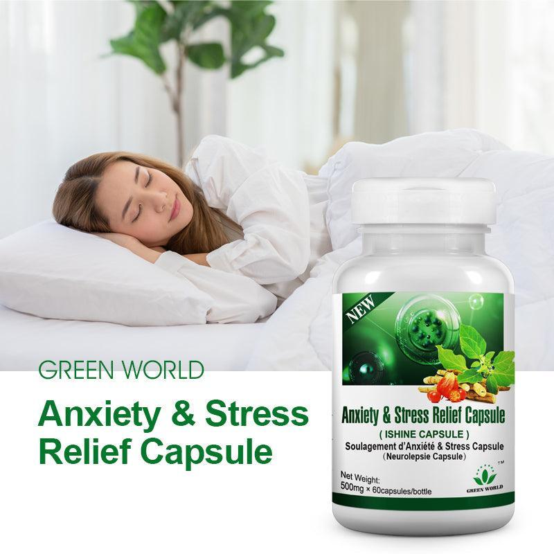 Anxiety & Stress Relief Capsule - Green World herbal health Products