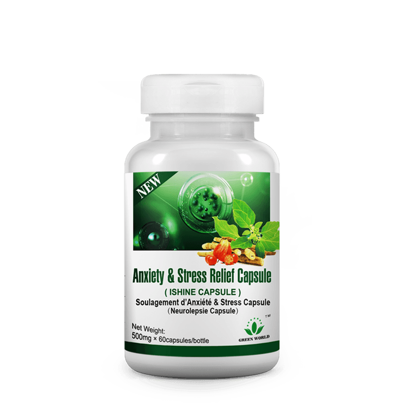 Anxiety & Stress Relief Capsule - Green World herbal health Products
