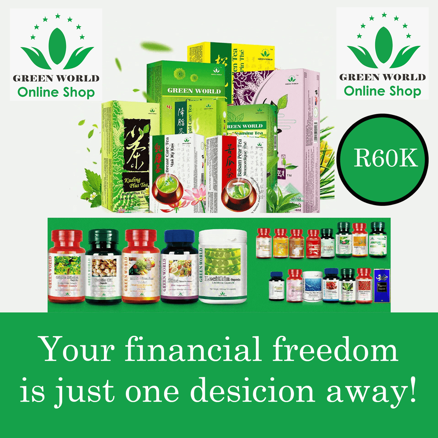 Green World Products | Advance Business Package - Green World herbal health Products
