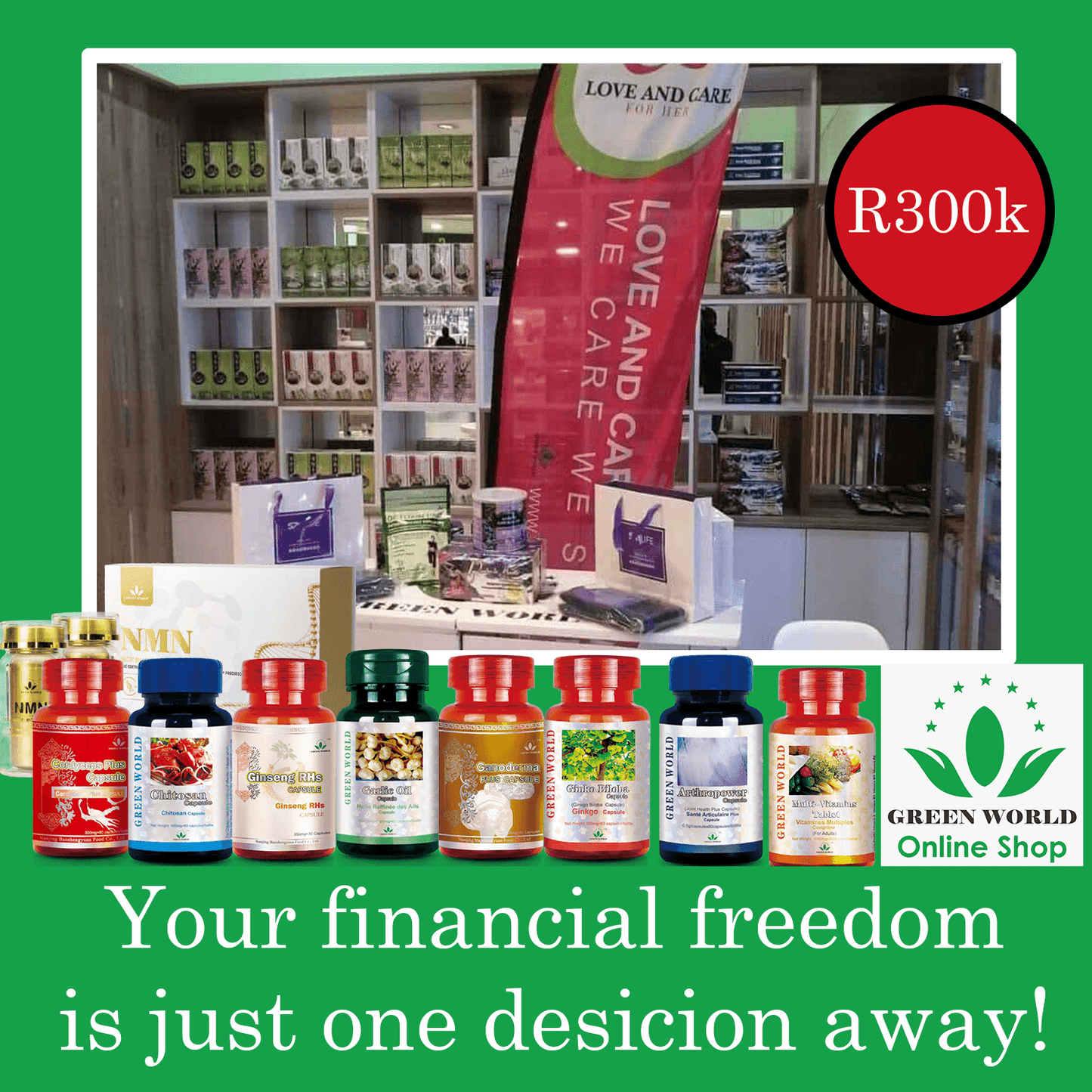 Green World Health Expert Starting Package - Green World herbal health Products
