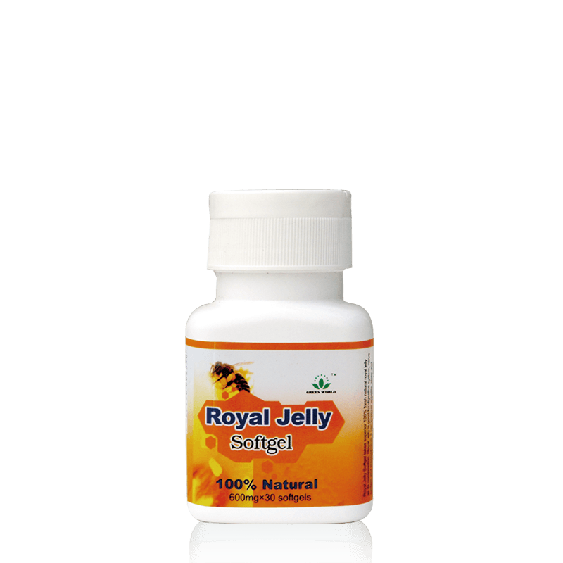 Royal Jelly Softgel Green World : Regulates Endocrine and Improves Immunity | Green World health products