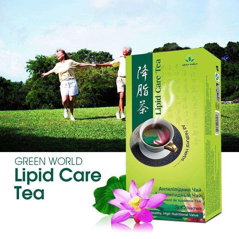 Lipid Care Tea Green World : Lowers Blood Fat And Control Body Weight | Green World health products