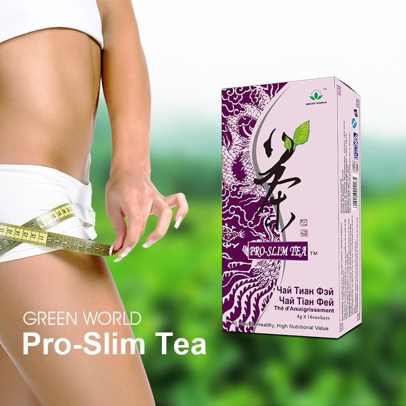 Pro-Slimming Tea Green World :  Weight loss tea, Burn Fat and Aid Digestion | Green World health products