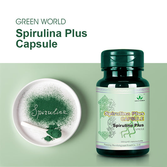 spirulina capsules green world : Balance Nutrient Intake and Regulate Immunity - Green World herbal health  Products 