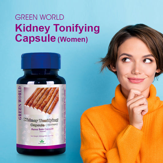 Kidney Tonifying Capsule Green World (Women): Balances Female Hormones. - Green World herbal health  Products 