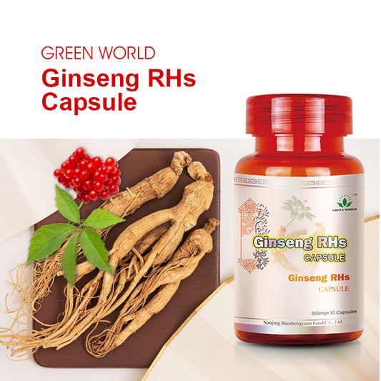 Ginseng RHs Green World Capsule: Enhances Body Immunity And Endurance - Green World herbal health  Products 