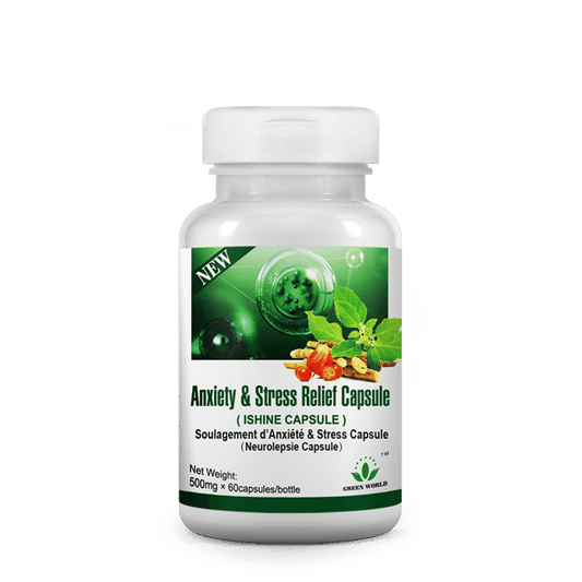 Anxiety & Stress Relief Capsule - Green World herbal health  Products 