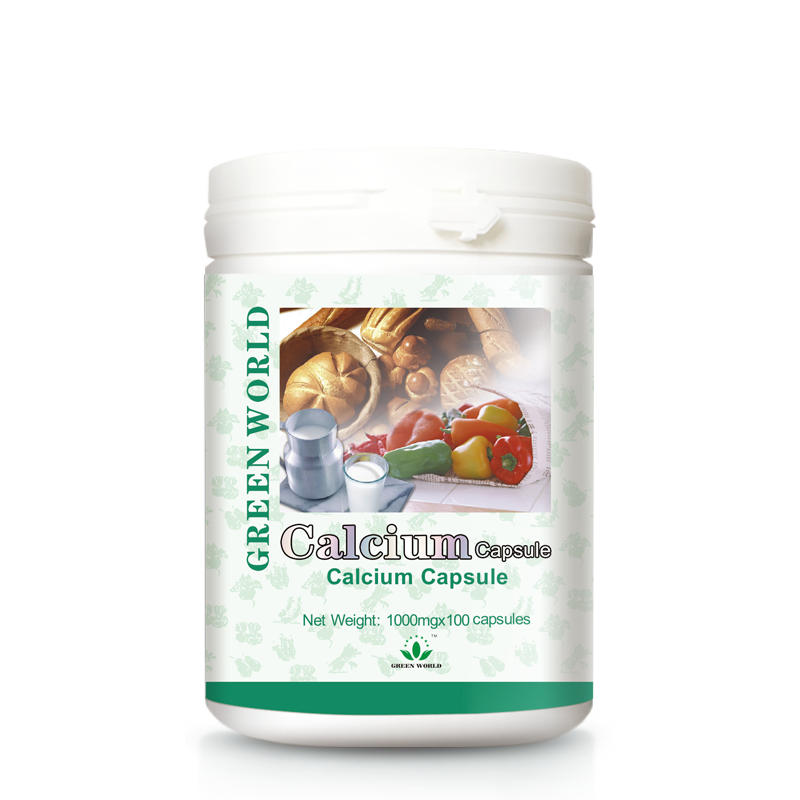 Calcium Softgel Green World : 100% Natural Softgel, Stronger Bone and Healthy Living - Green World herbal health  Products 
