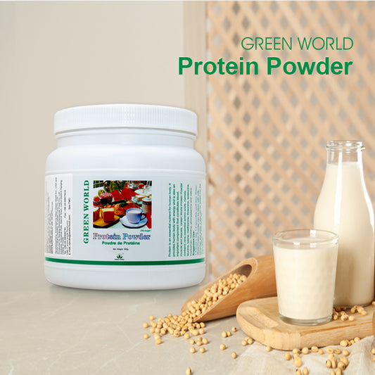 Protein Powder Green World : Provide Daily Essential Nutrient For The Family - Green World herbal health  Products 