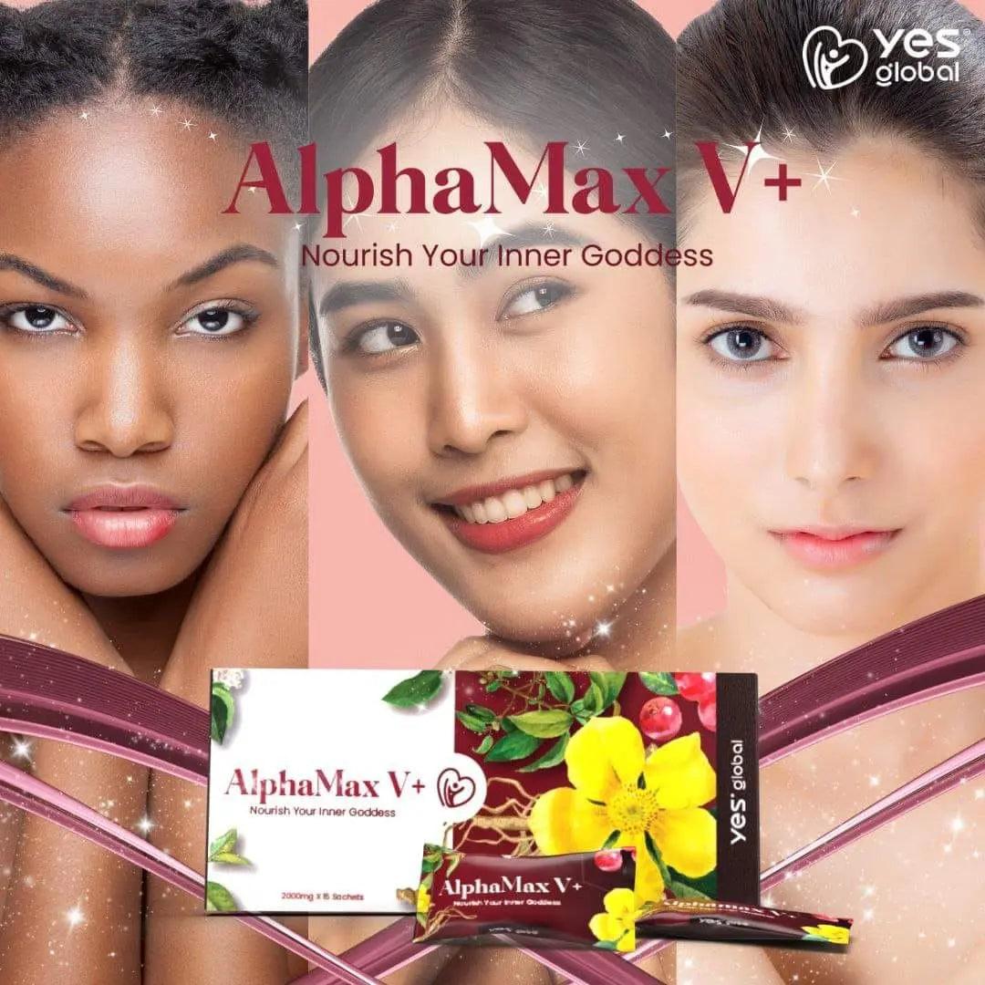 Alpha Max V+ | Support hormonal balance, energy, vitality, and overall wellness green world health products