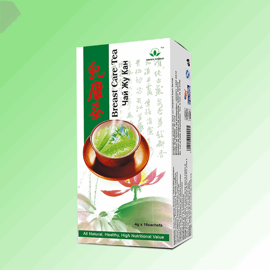 Breast Care Tea Green world : Natural Cure for Any Breast Disorders and Breast Tumor | Green World health products