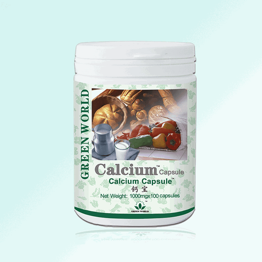 Calcium Softgel Green World : 100% Natural Softgel, Stronger Bone and Healthy Living | Green World health products