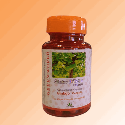 Ginkgo Biloba Green World Capsule: Boost Memory and Repair Damage Tissue | Green World health products