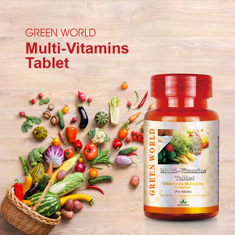 Green World Multi-Vitamins Tablet