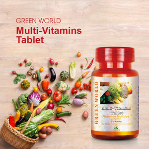 Green World Multi-Vitamins Tablet