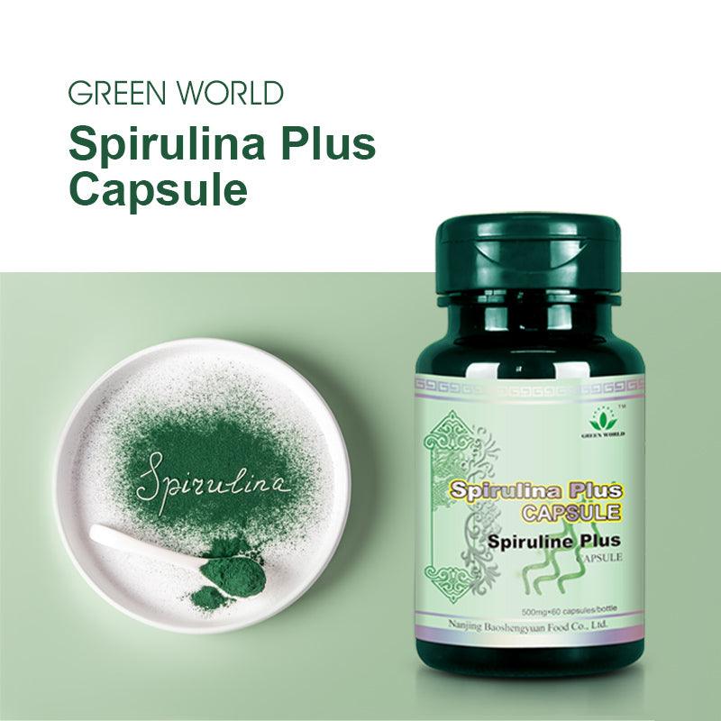 Green world Spirulina Plus Capsule