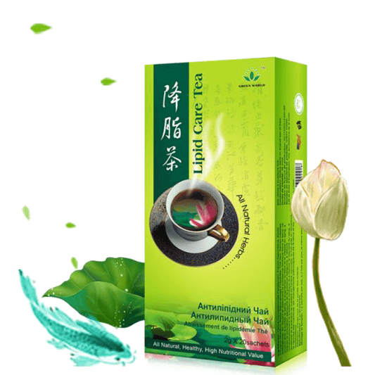 Lipid Care Tea Green World : Lowers Blood Fat And Control Body Weight | Green World health products