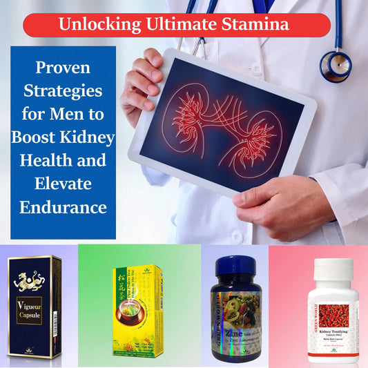 Elevating Men's Stamina through Kidney Health green world health products