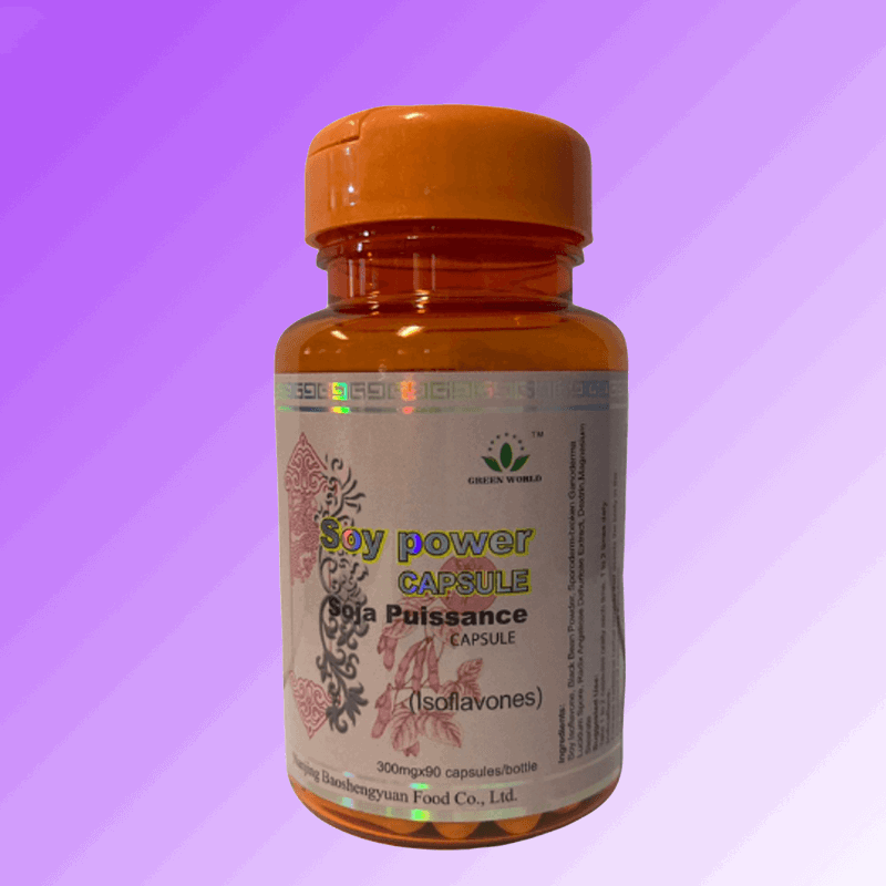 Soy Power Green World Capsule : Regulate Female Hormone and Ovarian Dysfunction | Green World health products