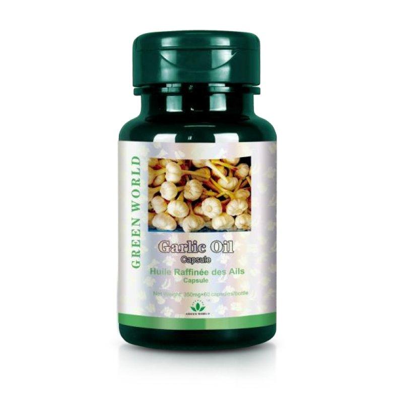 Garlic oil Softgel Green World : Anti-Microbial, Lower Blood Lipid and Blood Sugar | Green World health products